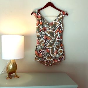 Sera one piece swim suit-M